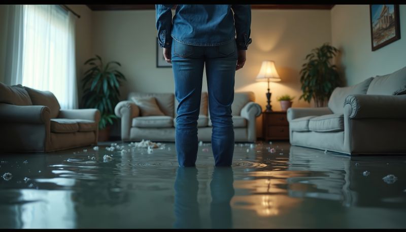 Burst Pipe Cleanup in Wilmington, NC