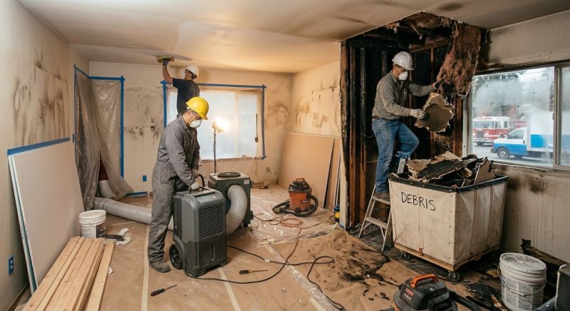 Commercial Fire Damage Repair in Gilbert, AZ