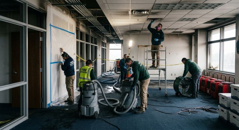 Commercial Fire Restoration in Chandler, AZ