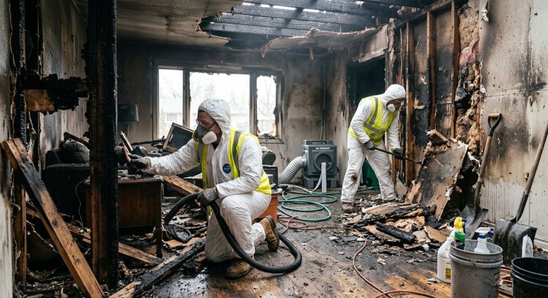 Commercial Fire Restoration in Gilbert, AZ