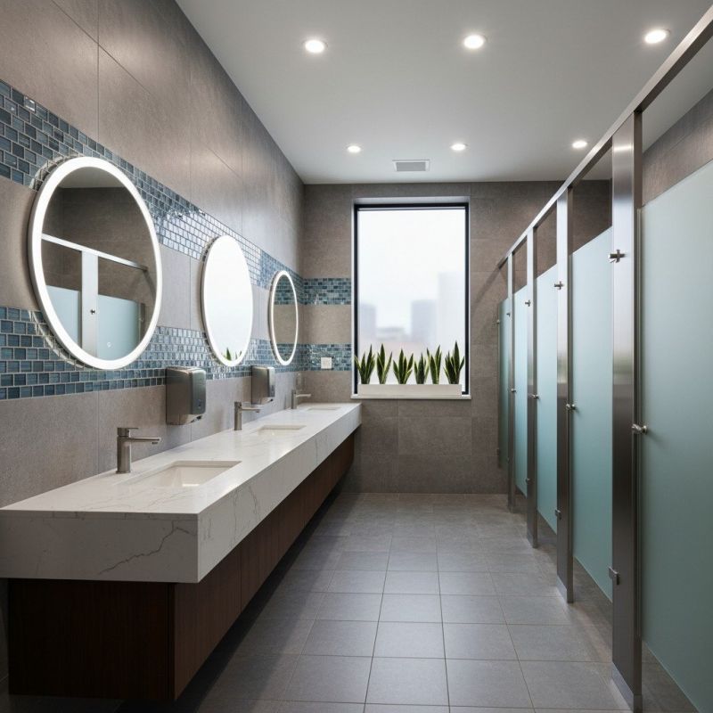 Office Bathroom Renovation in Denver, CO