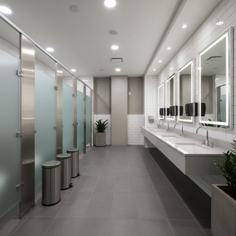 Office Restroom Renovation in Longmont, CO