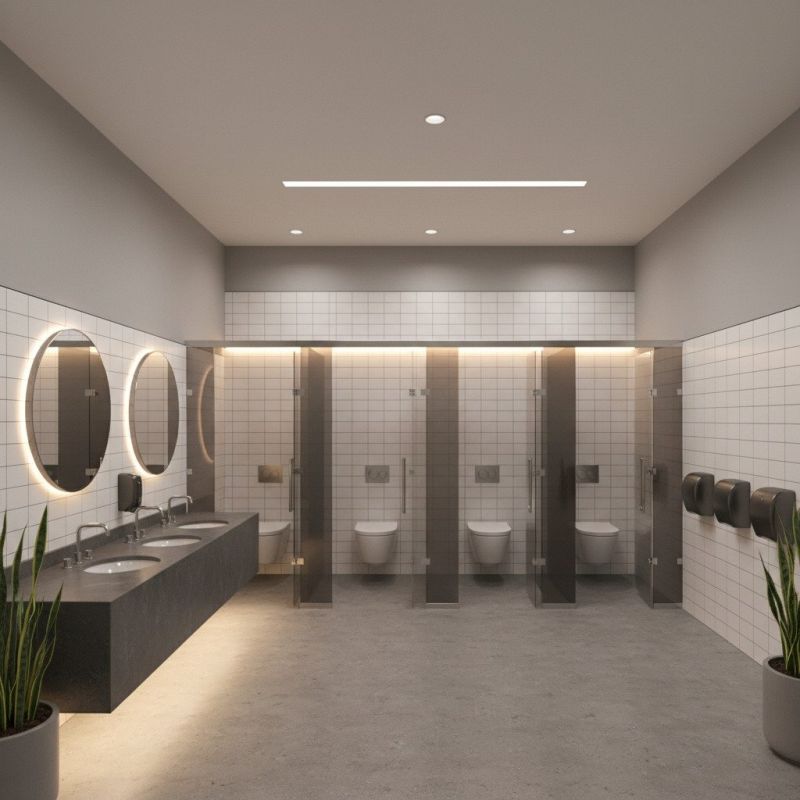 Office Restroom Renovation in Denver County, CO