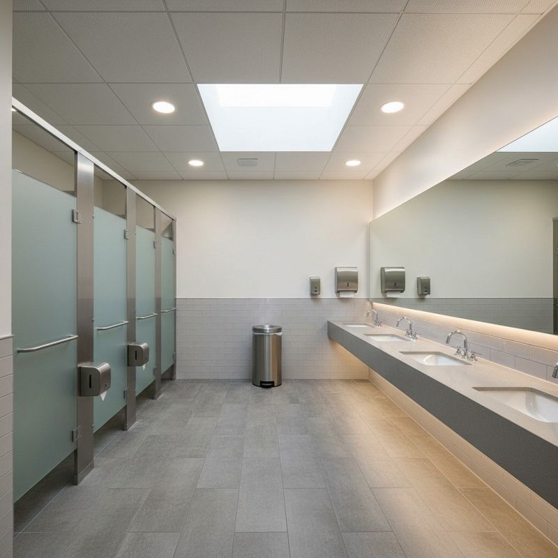 Office Restroom Renovation in Denver County, CO