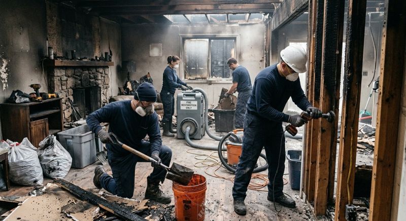 Residential Fire Restoration in Gilbert, AZ