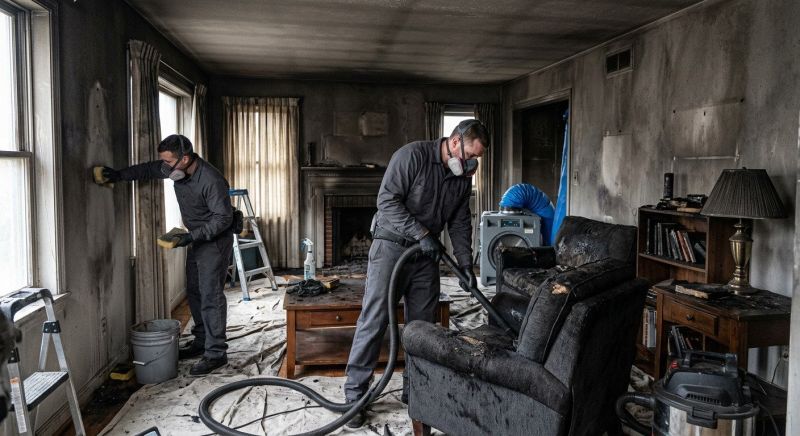 Smoke Damage Removal in Scottsdale, AZ
