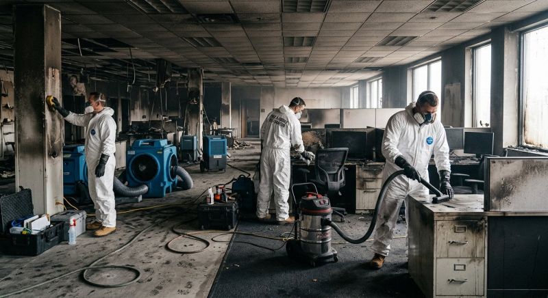 Commercial Fire Restoration in Chandler, AZ