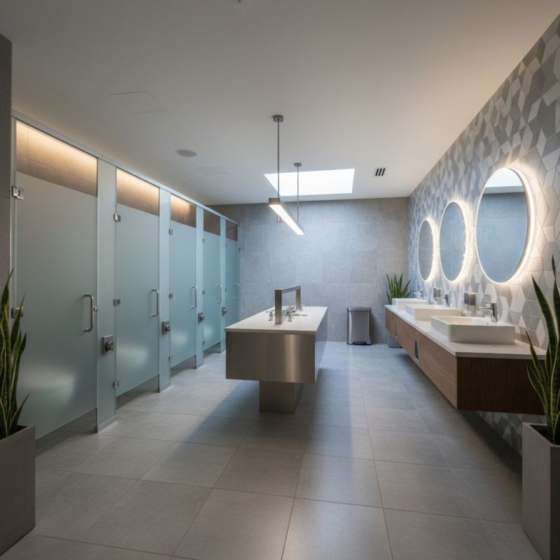 Industrial Bathroom Renovation in Longmont, CO